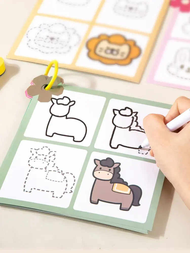 Step by step drawing cards 🎨🖍️