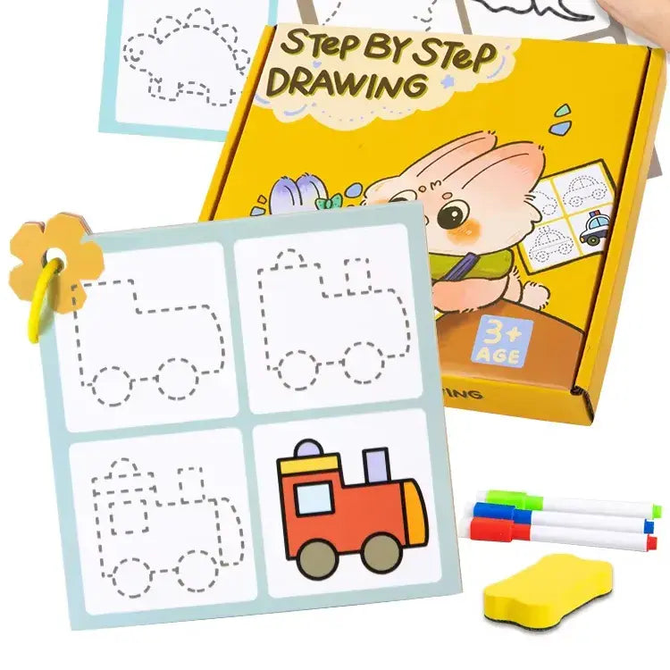 Step by step drawing cards 🎨🖍️