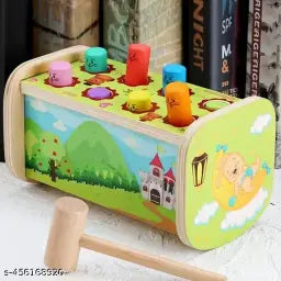 Cute Hammer Toy β Classic Wooden Whack-a-Mole Fun!