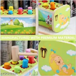 Cute Hammer Toy β Classic Wooden Whack-a-Mole Fun!
