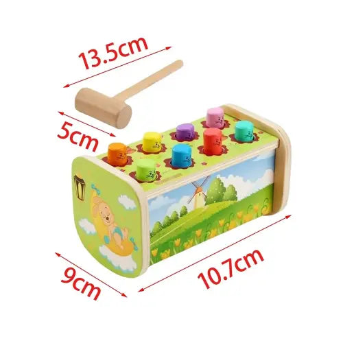 Cute Hammer Toy β Classic Wooden Whack-a-Mole Fun!