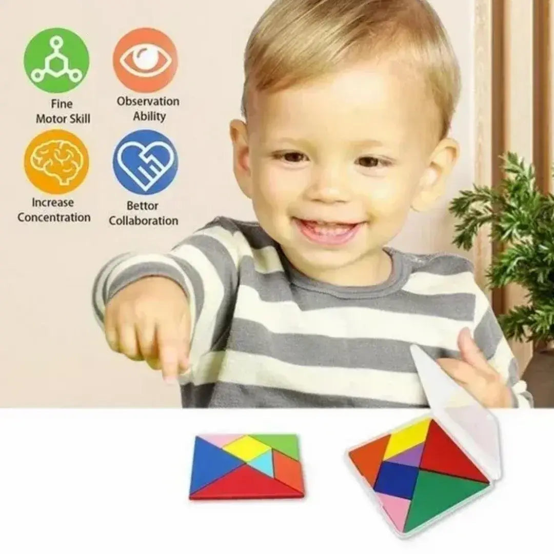 Tangram with box