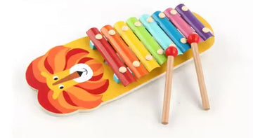 The lion on piano xylophone- musical experience for babies and toddlers!