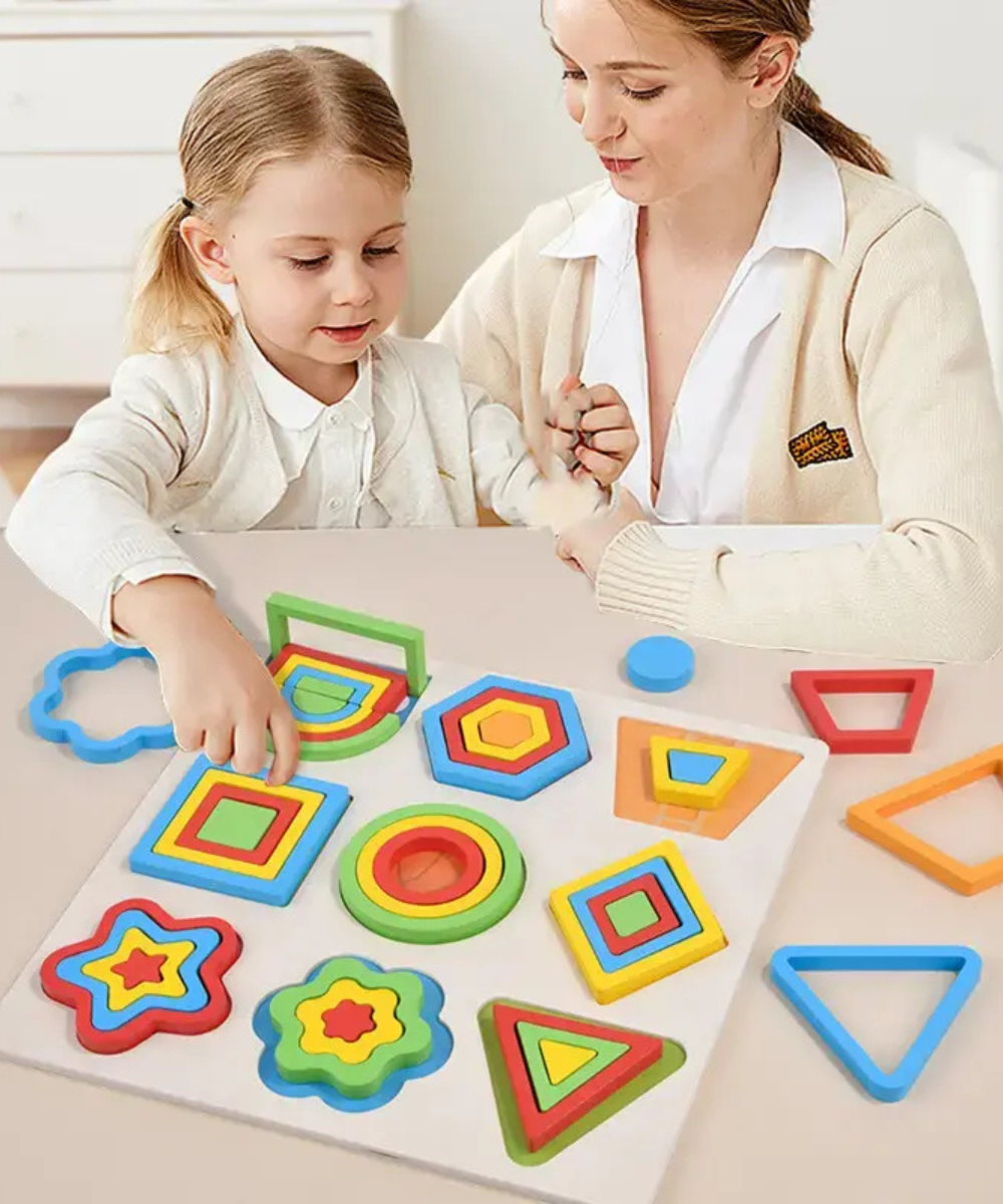 9 Piece Seriation puzzle(1pc)