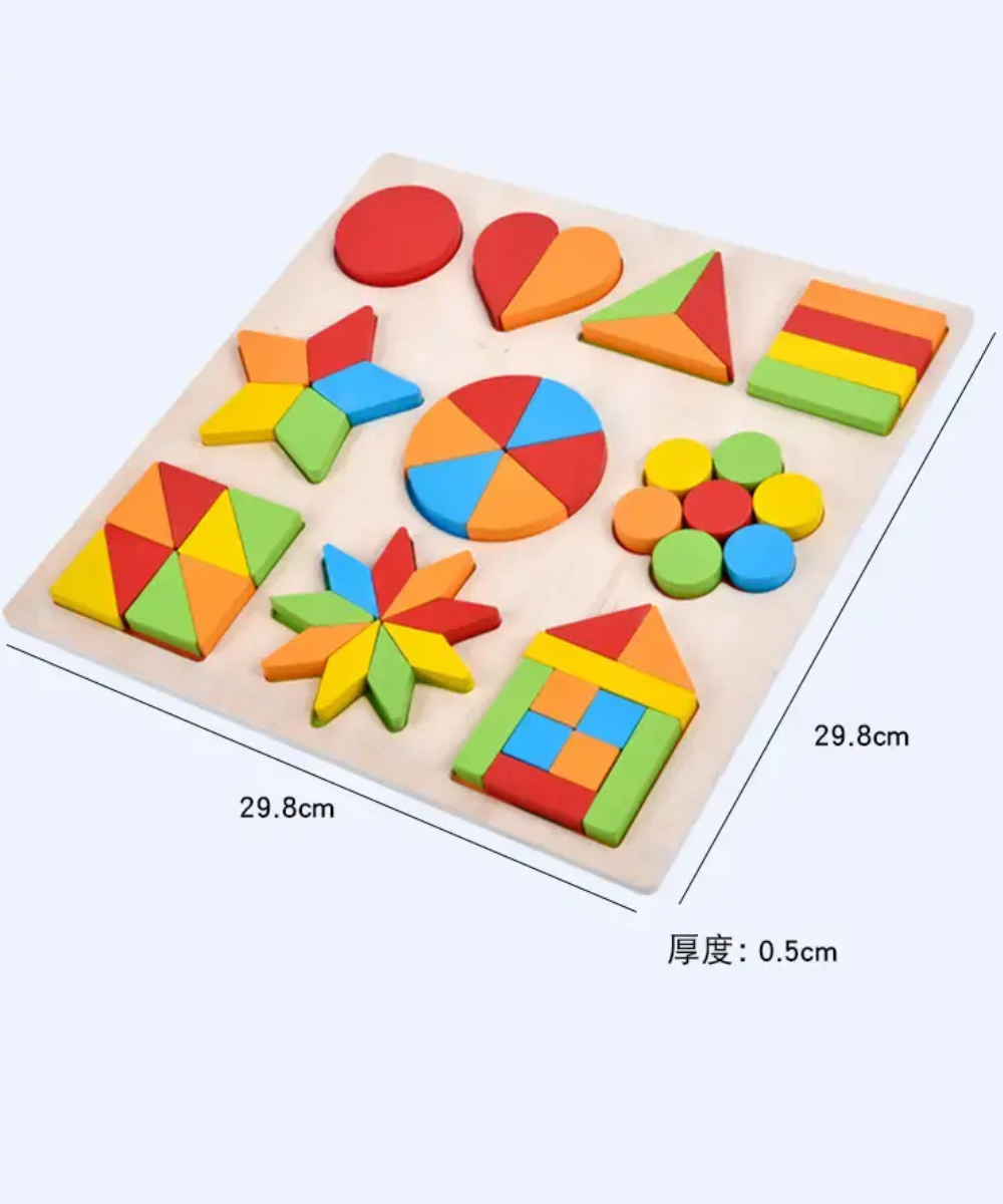 9 Piece Seriation puzzle(1pc)