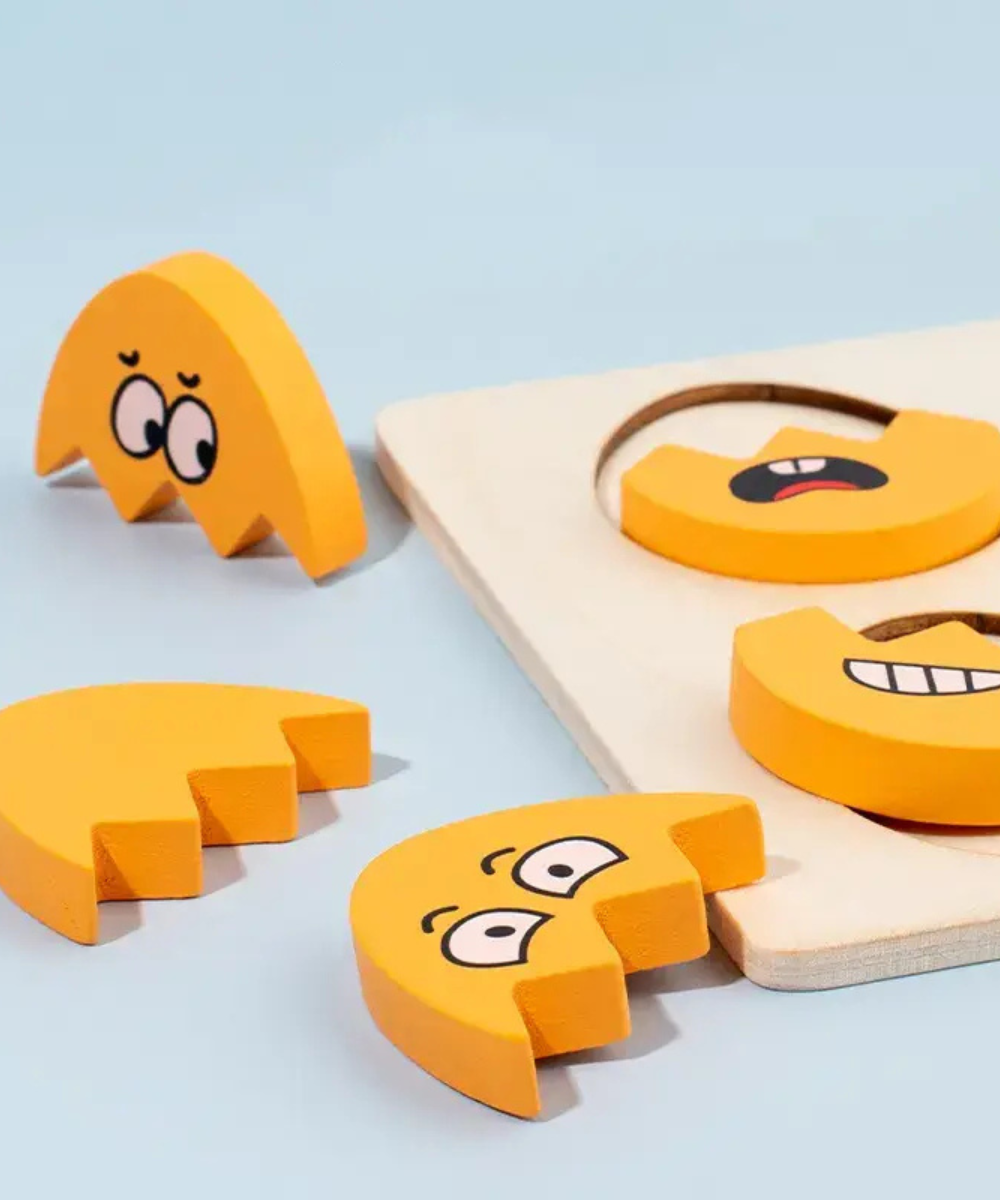 Egg matching emotion board game