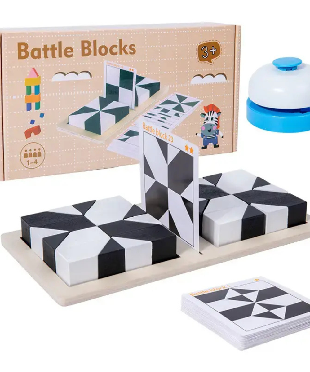 Hiding blocks game
