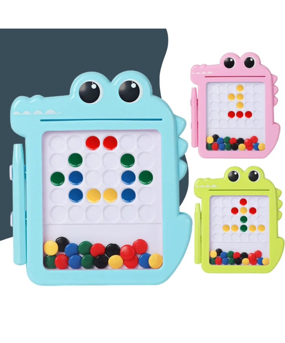 Magnetic drawing board game