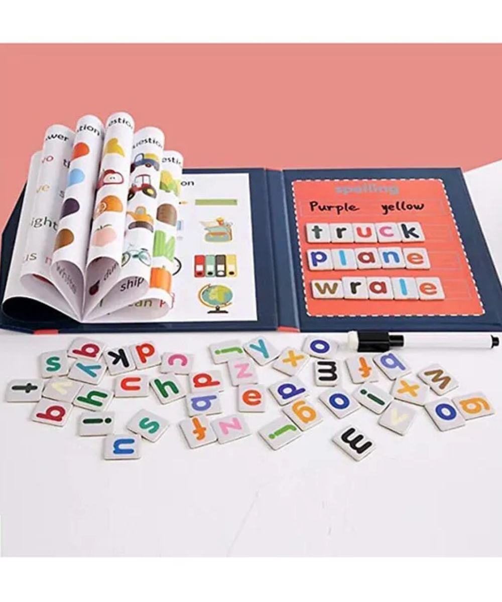 Magnetic Spelling book game