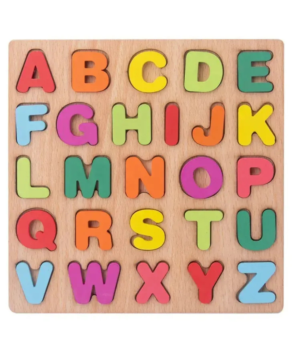 Alphabet board puzzle