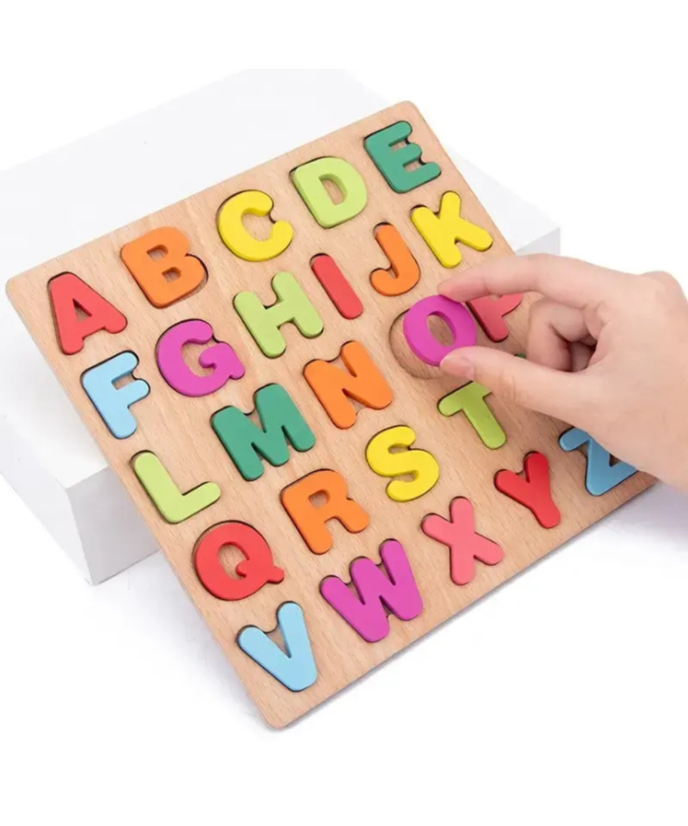 Alphabet board puzzle