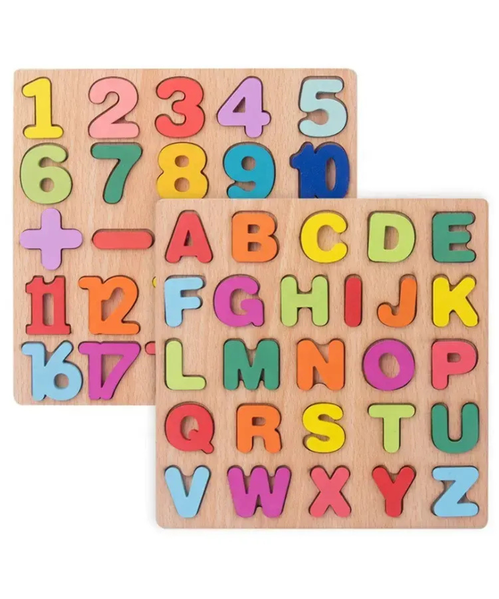 Alphabet board puzzle