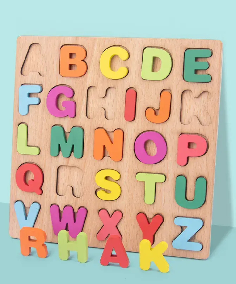 Alphabet board puzzle