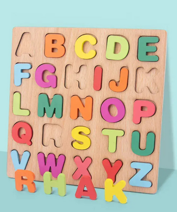 Alphabet board puzzle