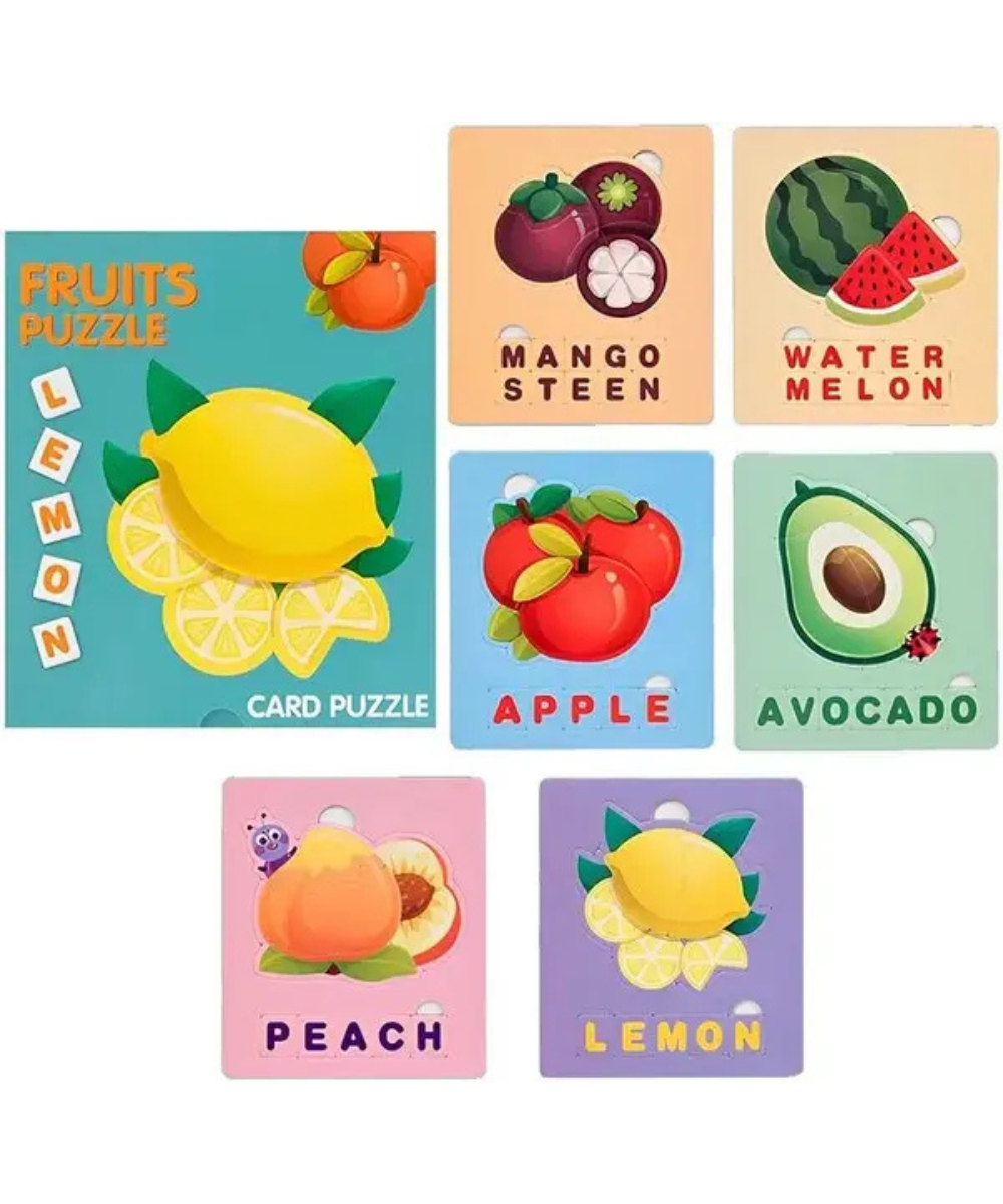 6 in 1 cards puzzle game