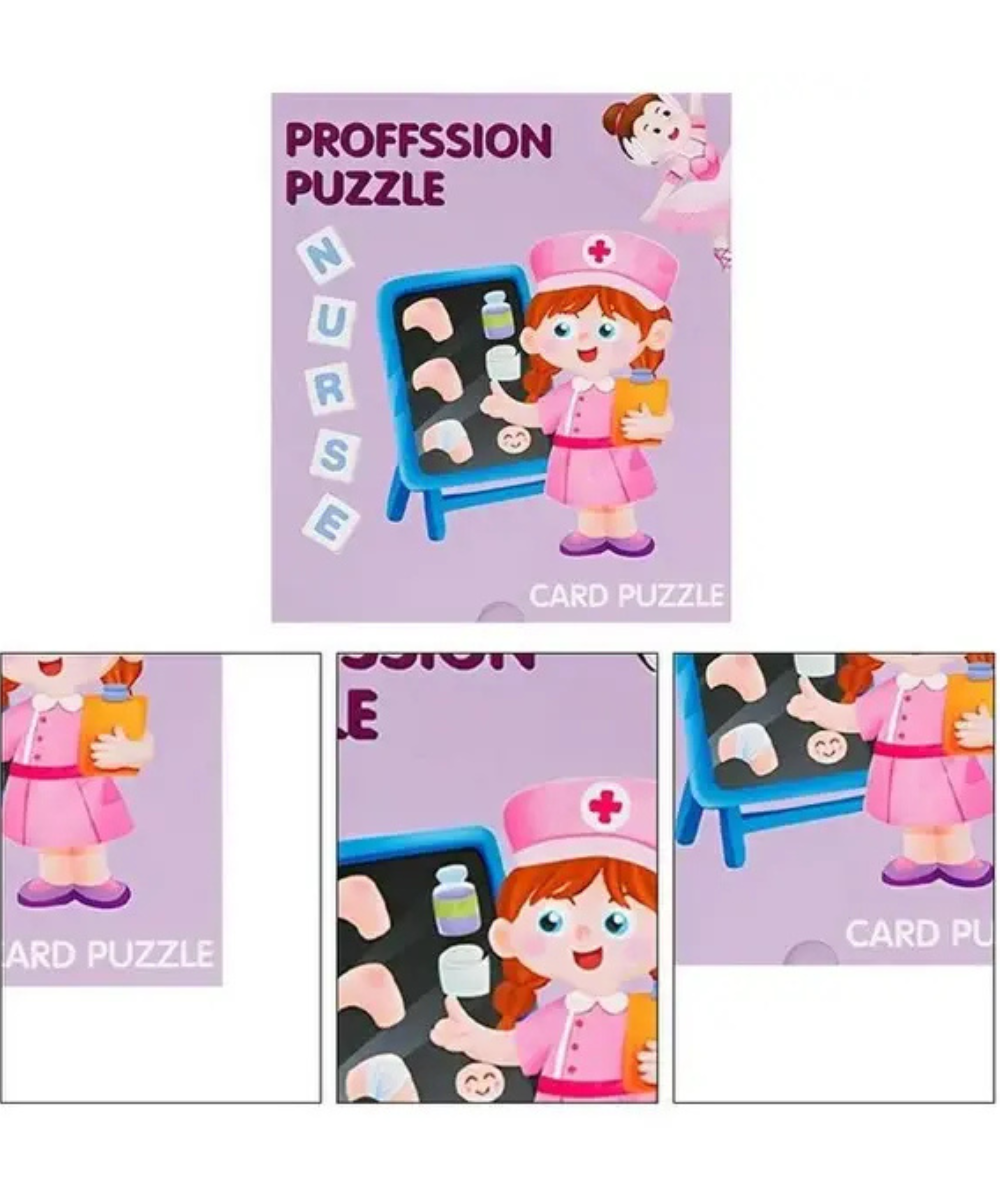 6 in 1 cards puzzle game
