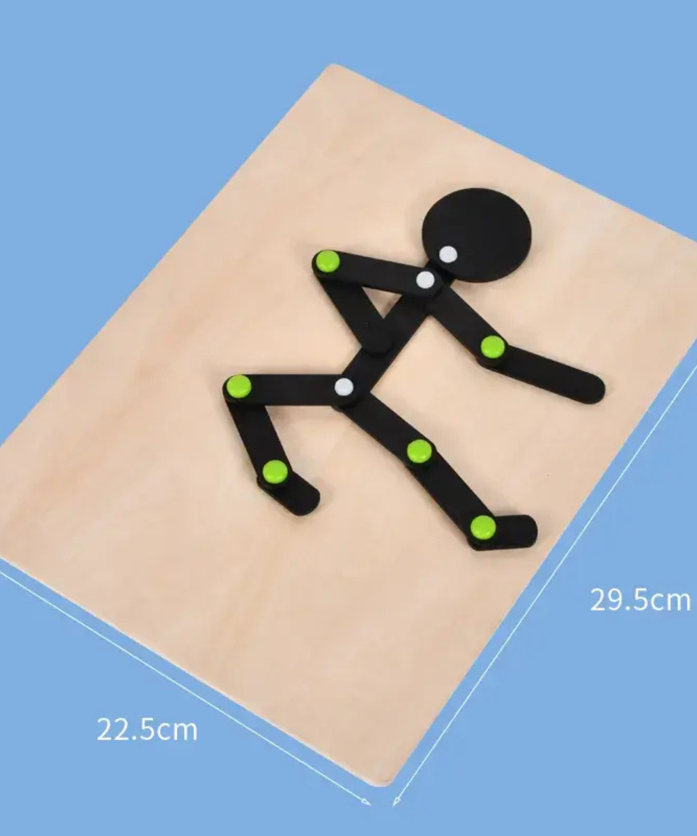 Wooden man puzzle