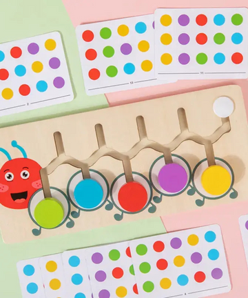 Look for color matching cognitive game