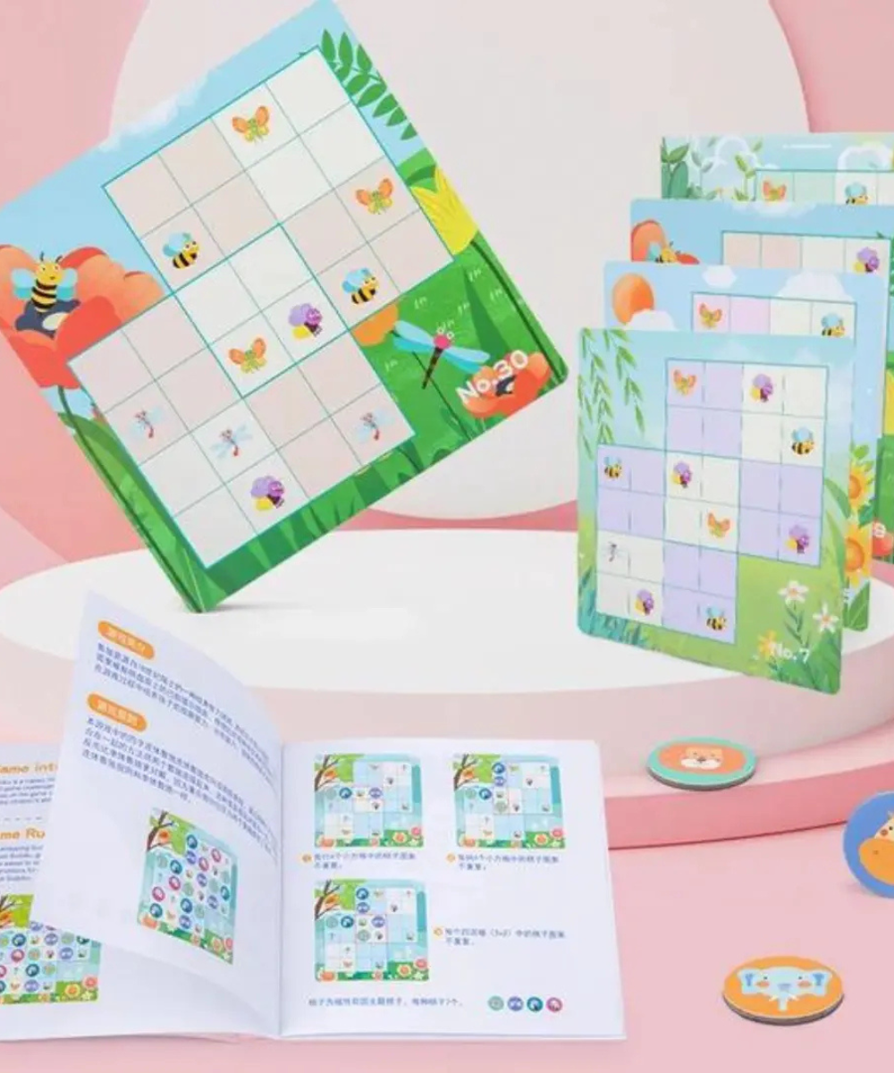 Sudoko magnetic logical game