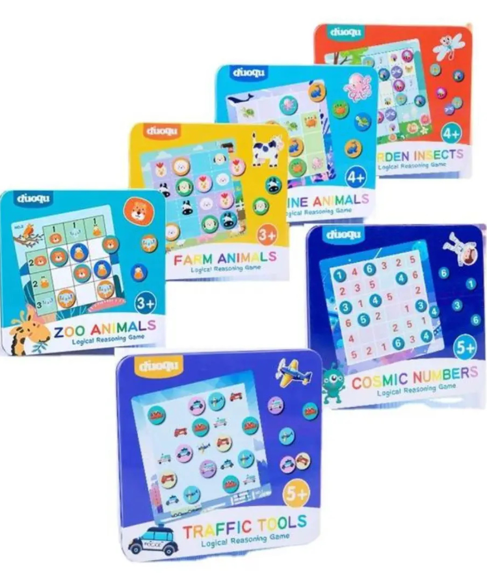 Sudoko magnetic logical game