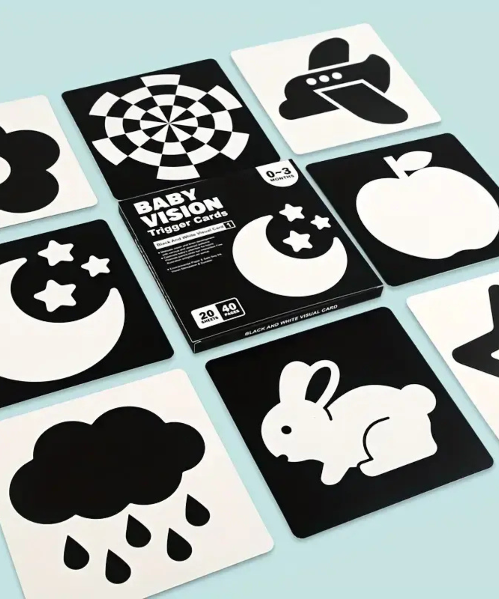 Infant brain development and sensory stimulation- visual trigger cards