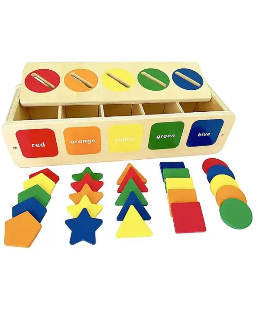 Shape & Color Sorter Learning Box