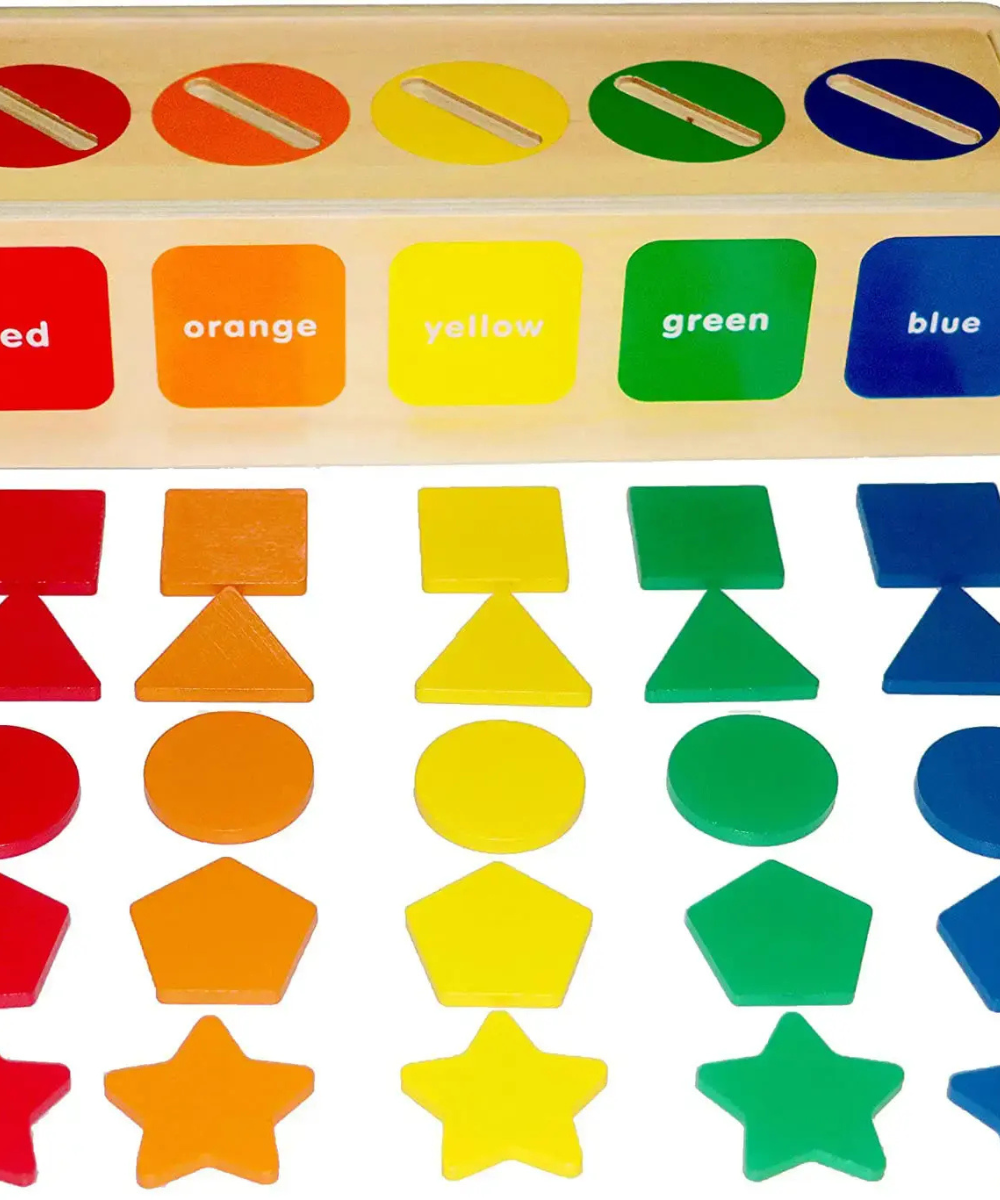 Shape & Color Sorter Learning Box