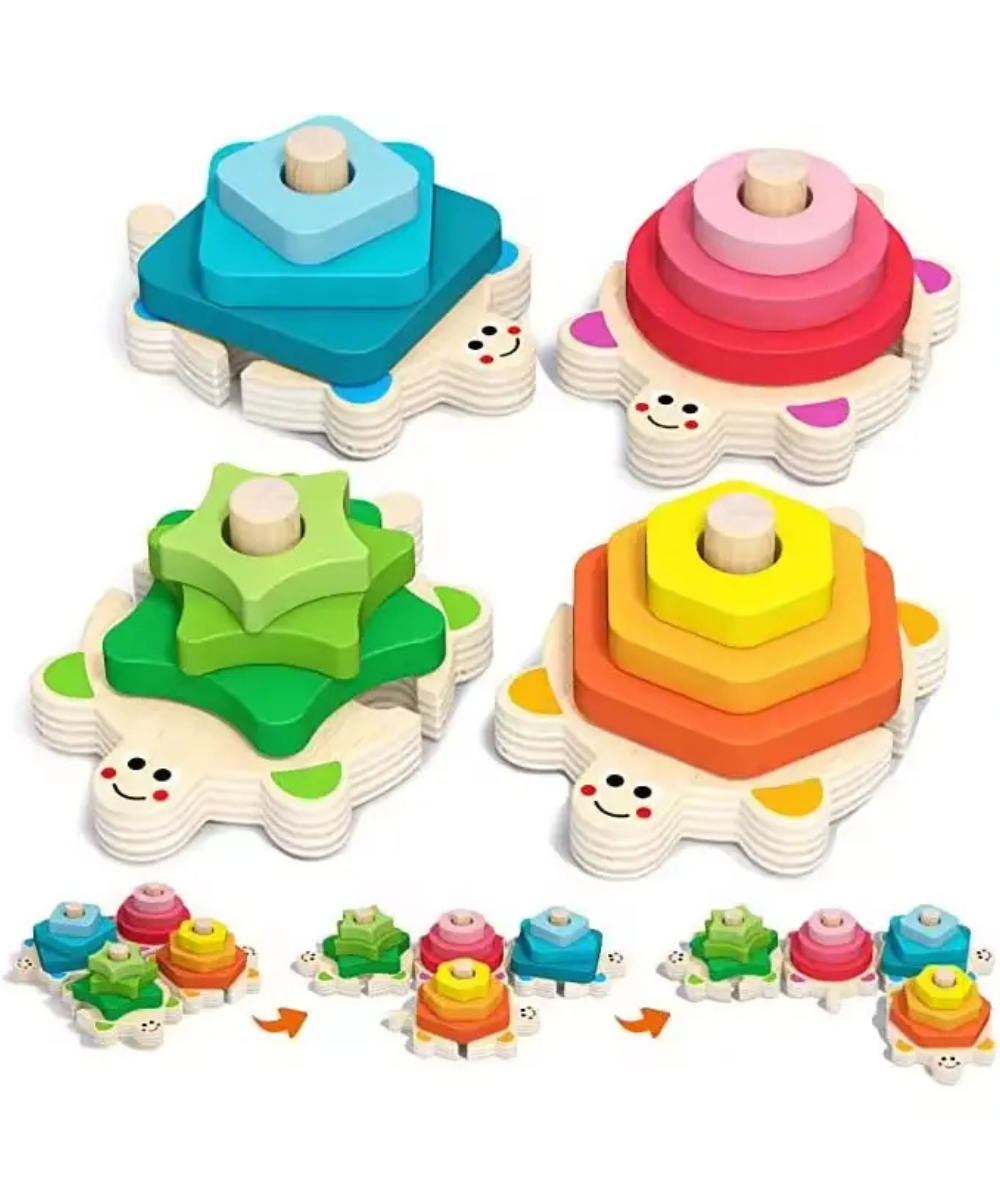 Colorful shape wisdom shape column - Stack Your Skills with Color