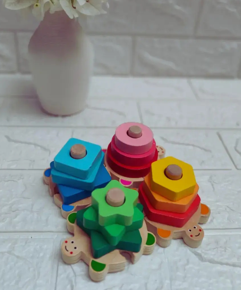 Colorful shape wisdom shape column - Stack Your Skills with Color