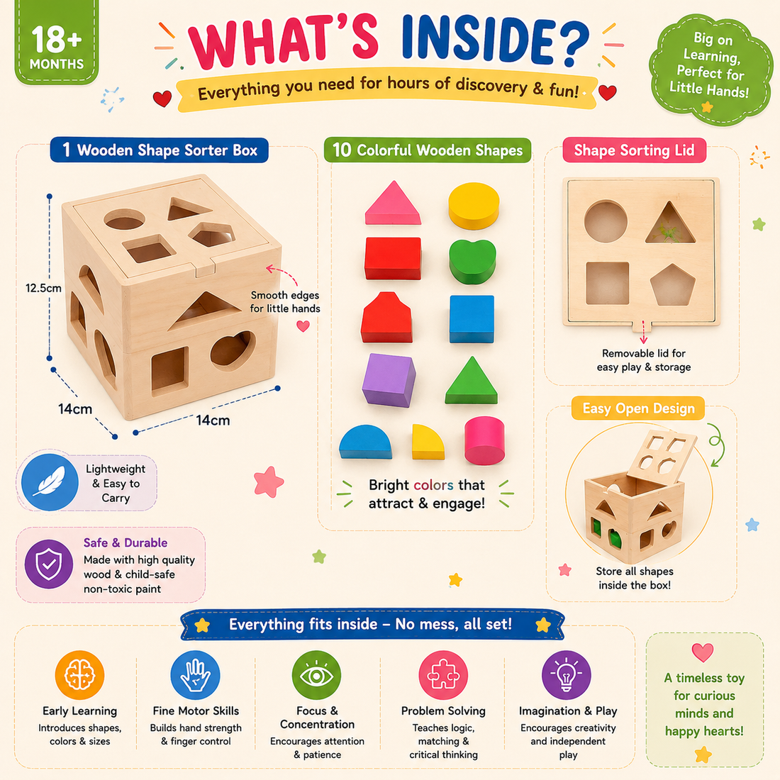 15 Shapes intelligence box