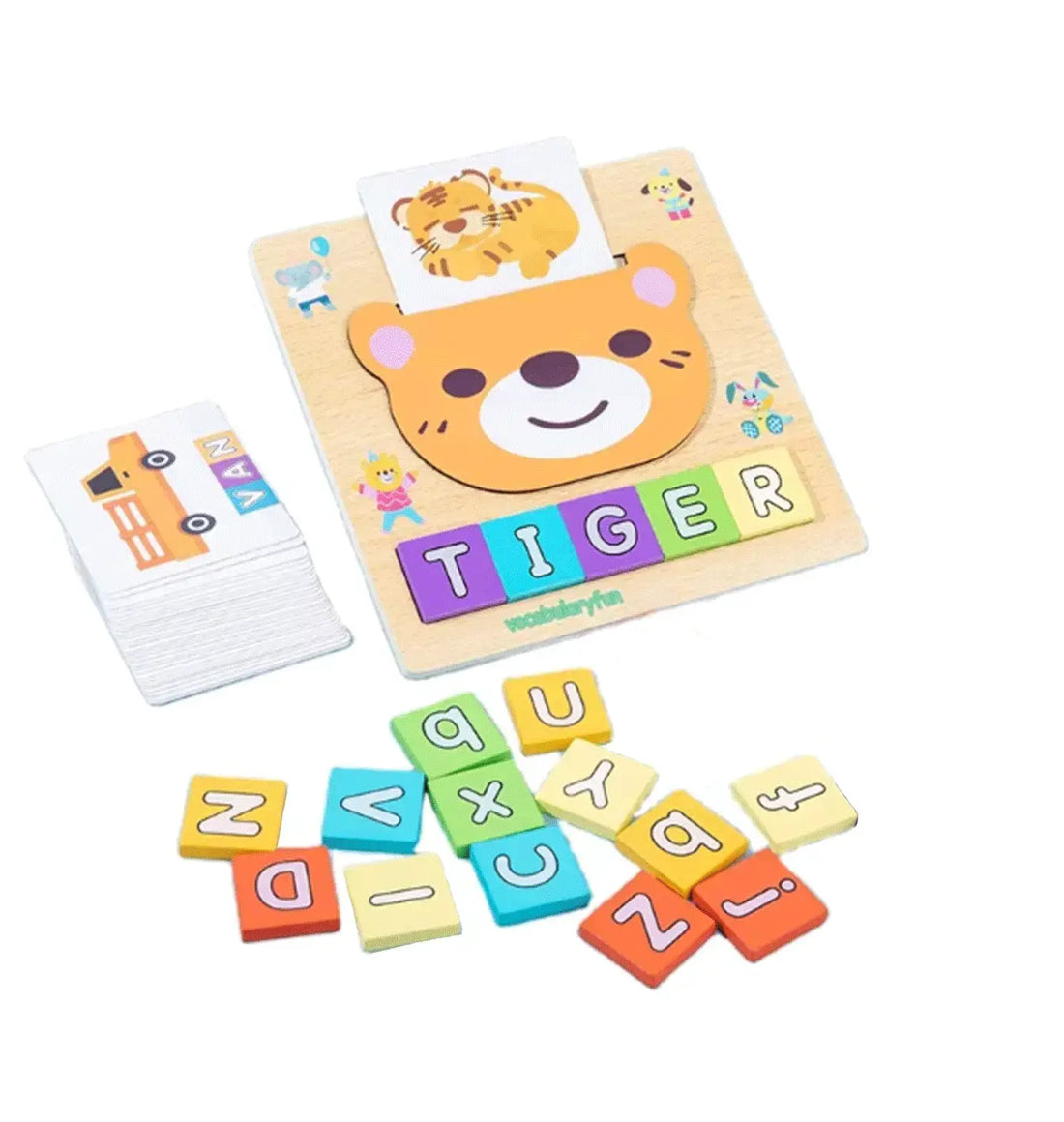2 in 1 letter matching game