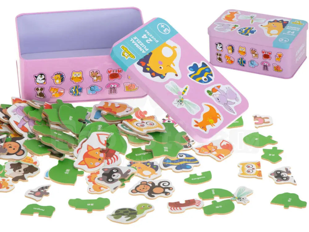 24 pcs puzzle- animal theme