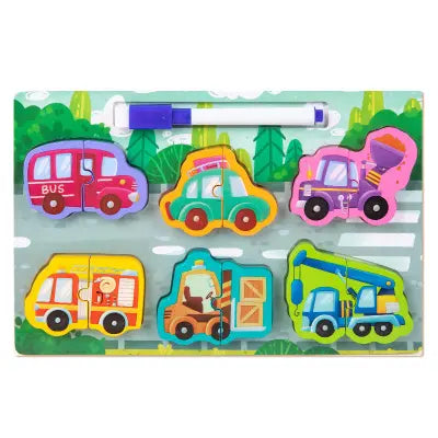 The Perfect First Puzzle for Tiny Hands 🤍