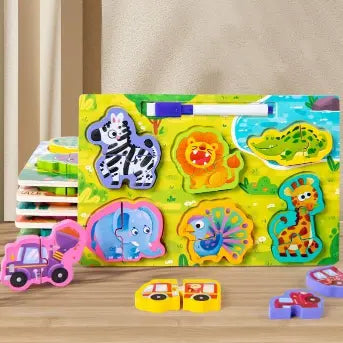 The Perfect First Puzzle for Tiny Hands 🤍