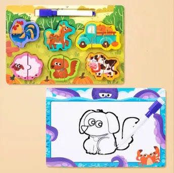 The Perfect First Puzzle for Tiny Hands 🤍