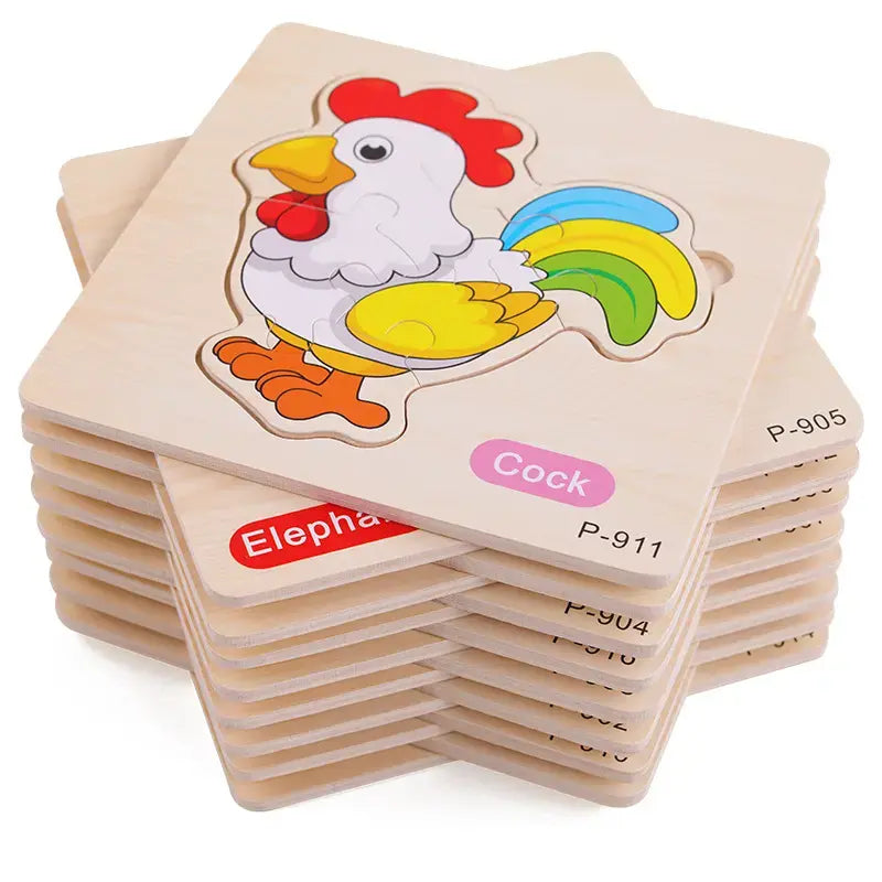 6 piece puzzle(1 pc)- Random design