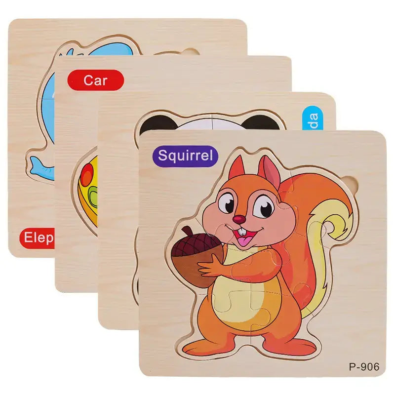 6 piece puzzle(1 pc)- Random design