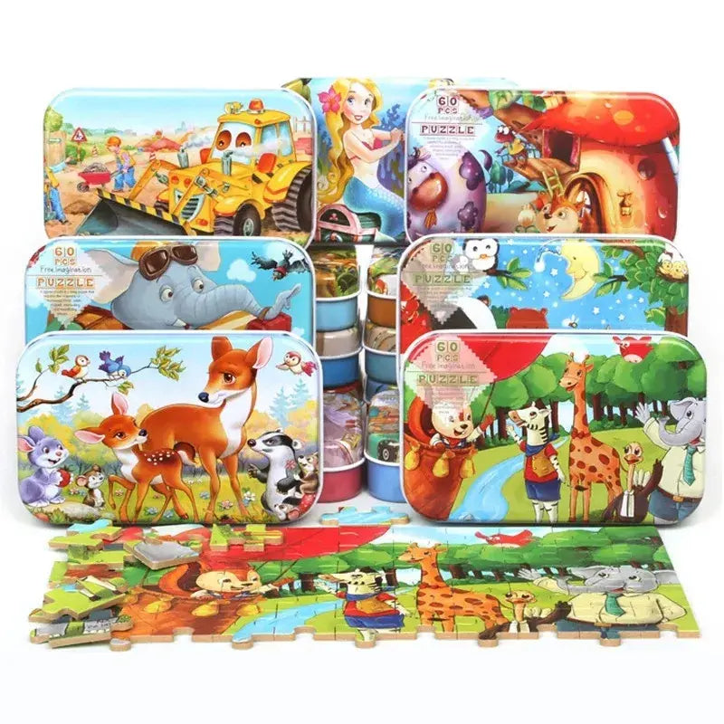 60 pieces puzzle