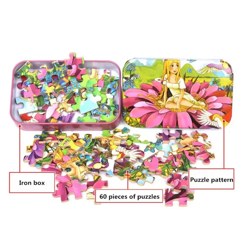 60 pieces puzzle