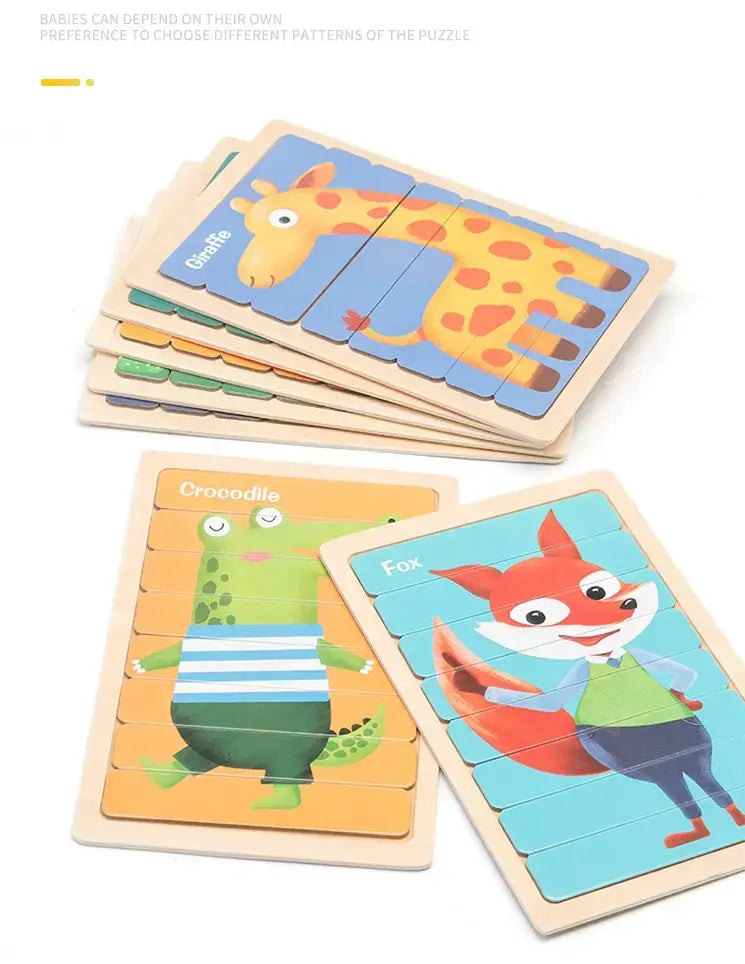 8 stick puzzle - (1pc)