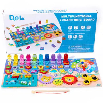 Multifunctional 8 in 1 Logarithmic board
