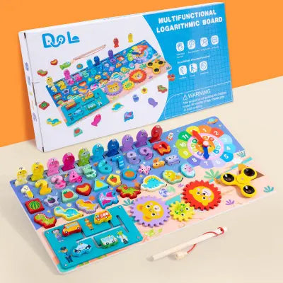 Multifunctional 8 in 1 Logarithmic board