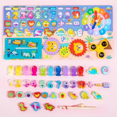 Multifunctional 8 in 1 Logarithmic board