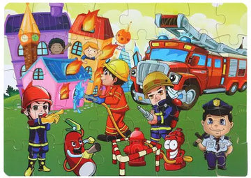 Wooden Jigsaw Puzzle – Early Learning Puzzle Collection-8x5 puzzle(Random design)