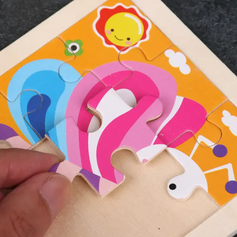 9 piece puzzle(1pc)