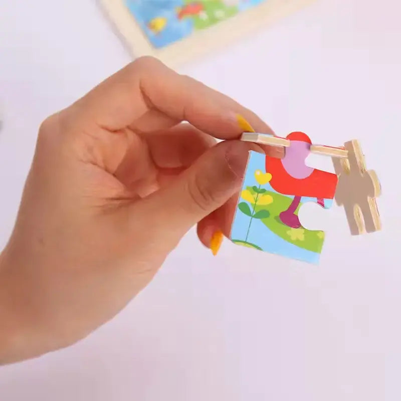 9 piece puzzle(1pc)