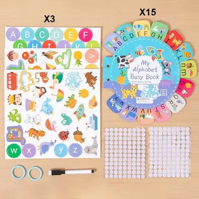 My Alphabet Busy Book 📚✨