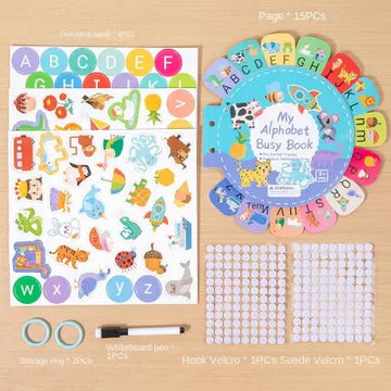 My Alphabet Busy Book 📚✨