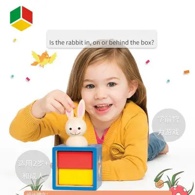 Baby Rabbit Magic Box – Preschool Puzzle Game 🐰🎩✨