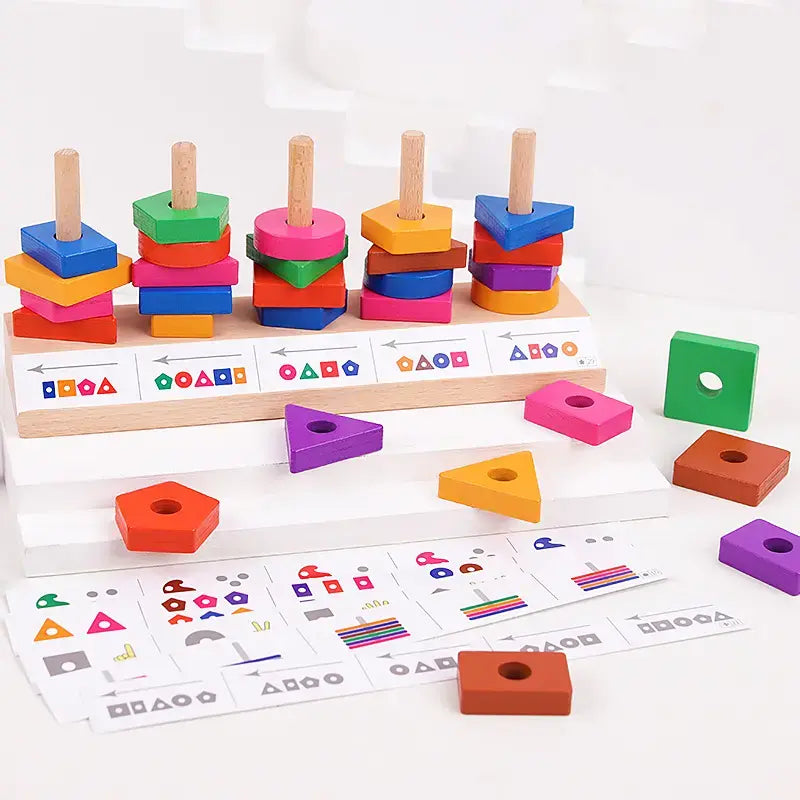 Wooden Block matching puzzle game